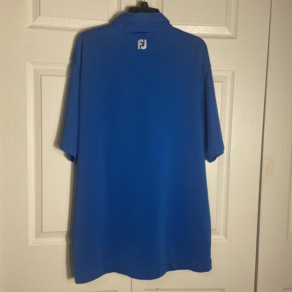 FootJoy X Disney Polo Shirt Men Extra Large Blue Mickey Mouse Golf Embroidered - Picture 4 of 10